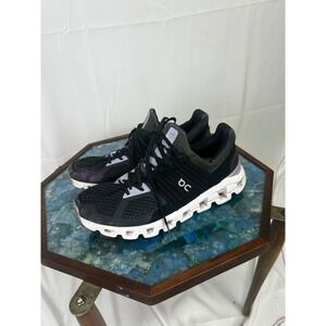 On Running Cloudswift Women's 10 Black White Running Shoes - As Is